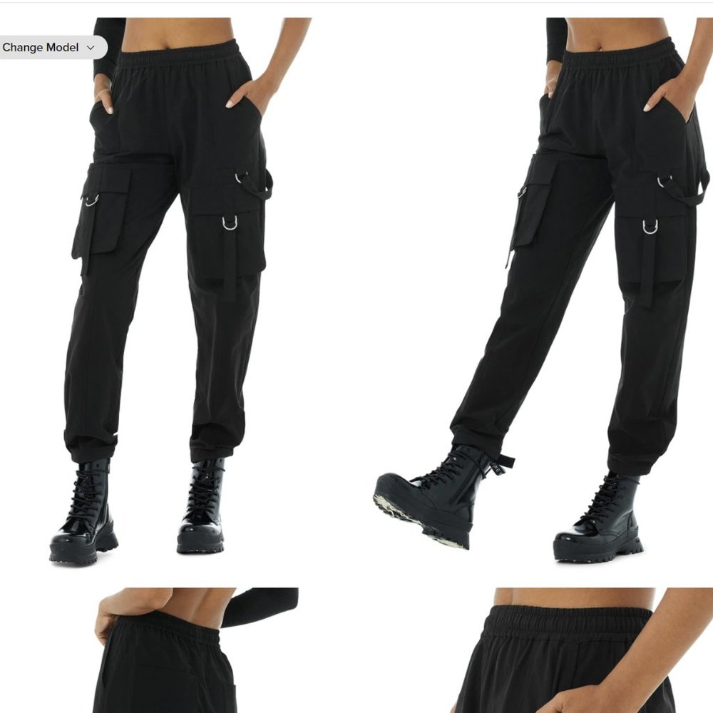 Alo Yoga High-Waist City Wise Cargo Pant NWT Size S
